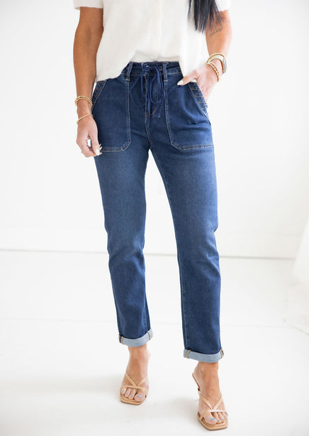 Larissa Mica Denim Jogger product view
