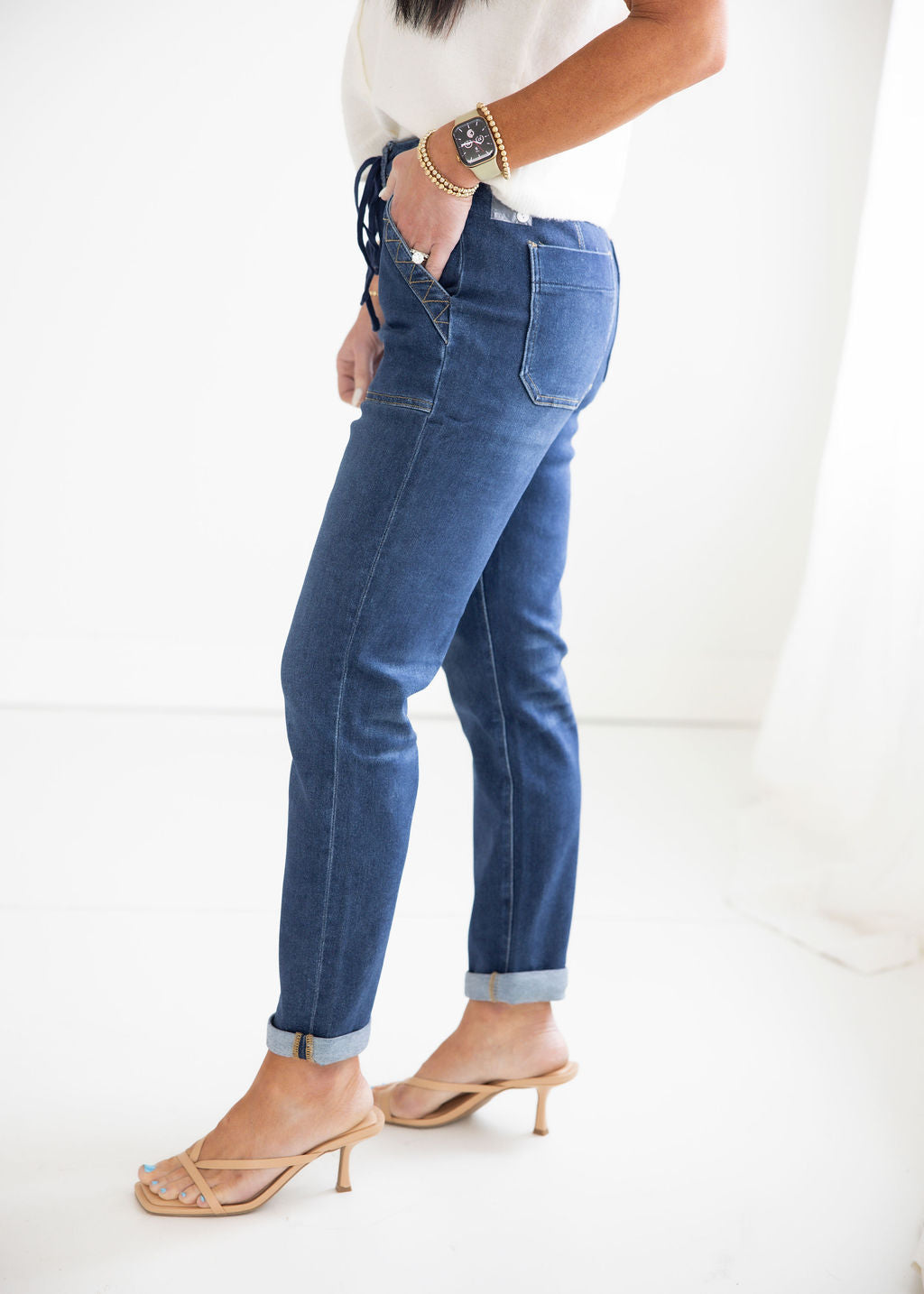 Larissa Mica Denim Jogger