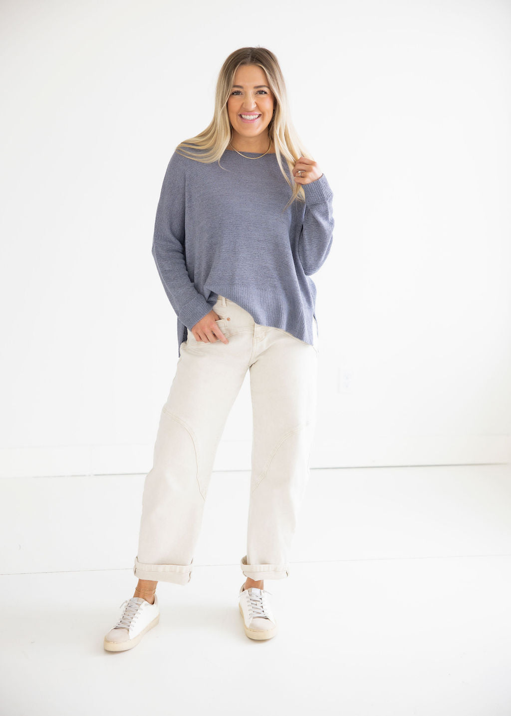 Tylen Boxy Knit Top
