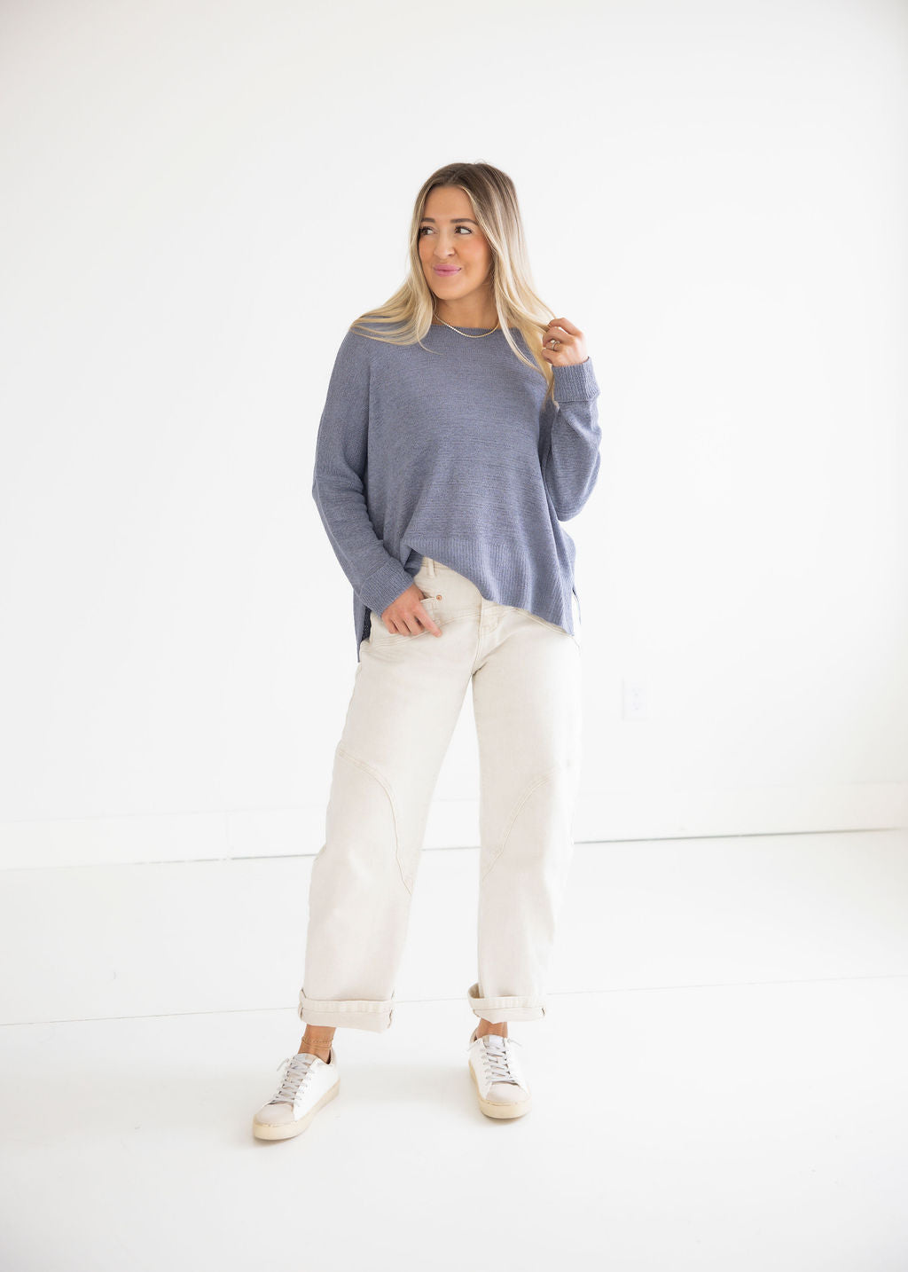 Tylen Boxy Knit Top
