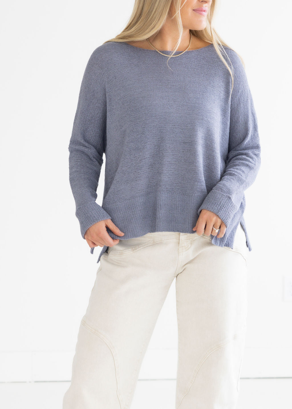 Tylen Boxy Knit Top