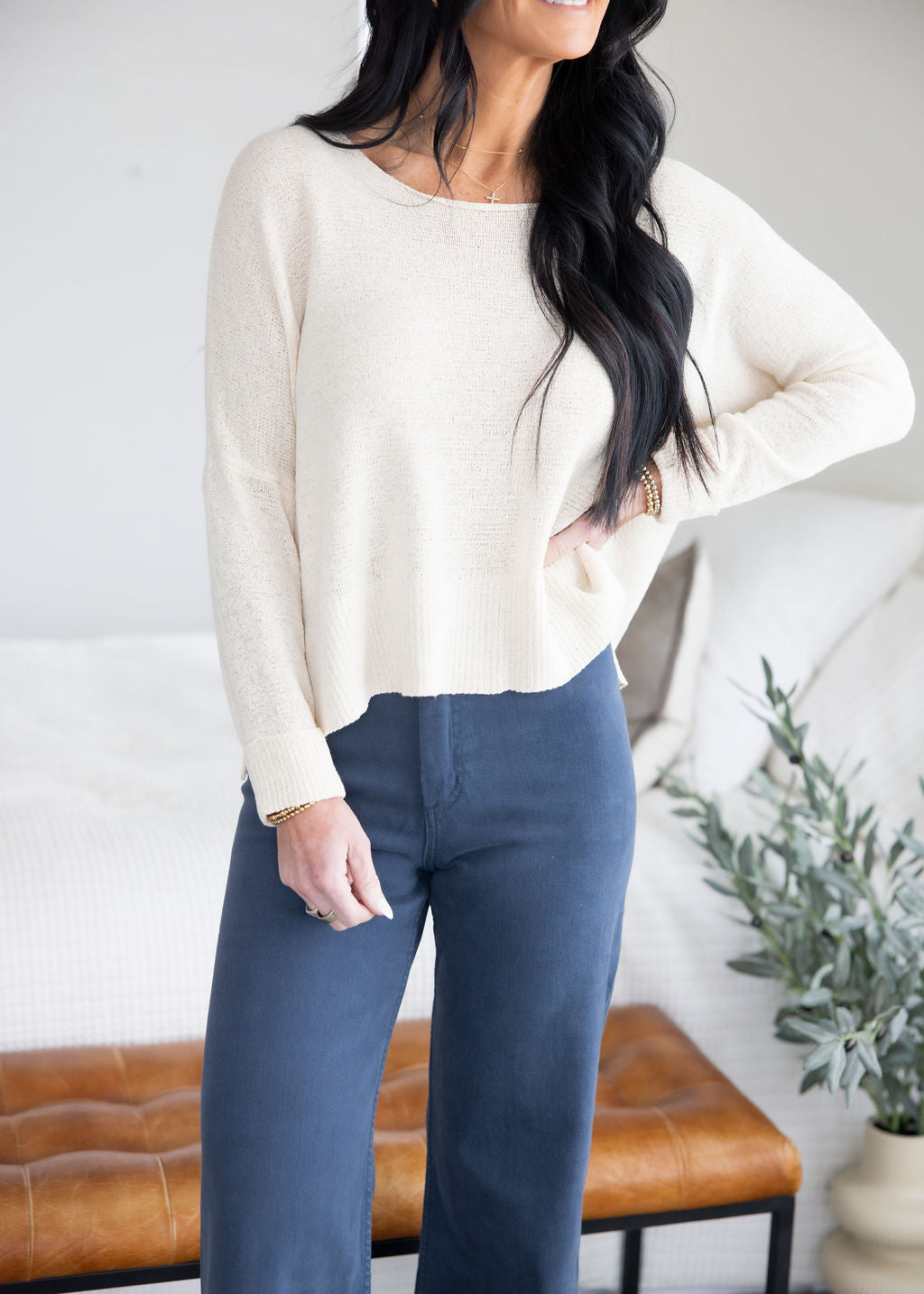 Tylen Boxy Knit Top