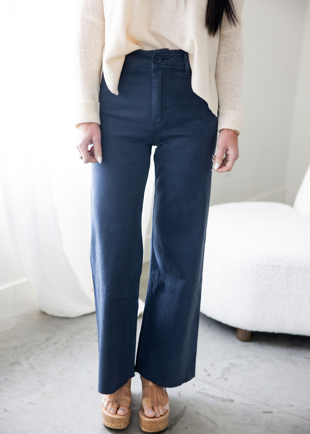 image of Amelia Wide Leg Jean