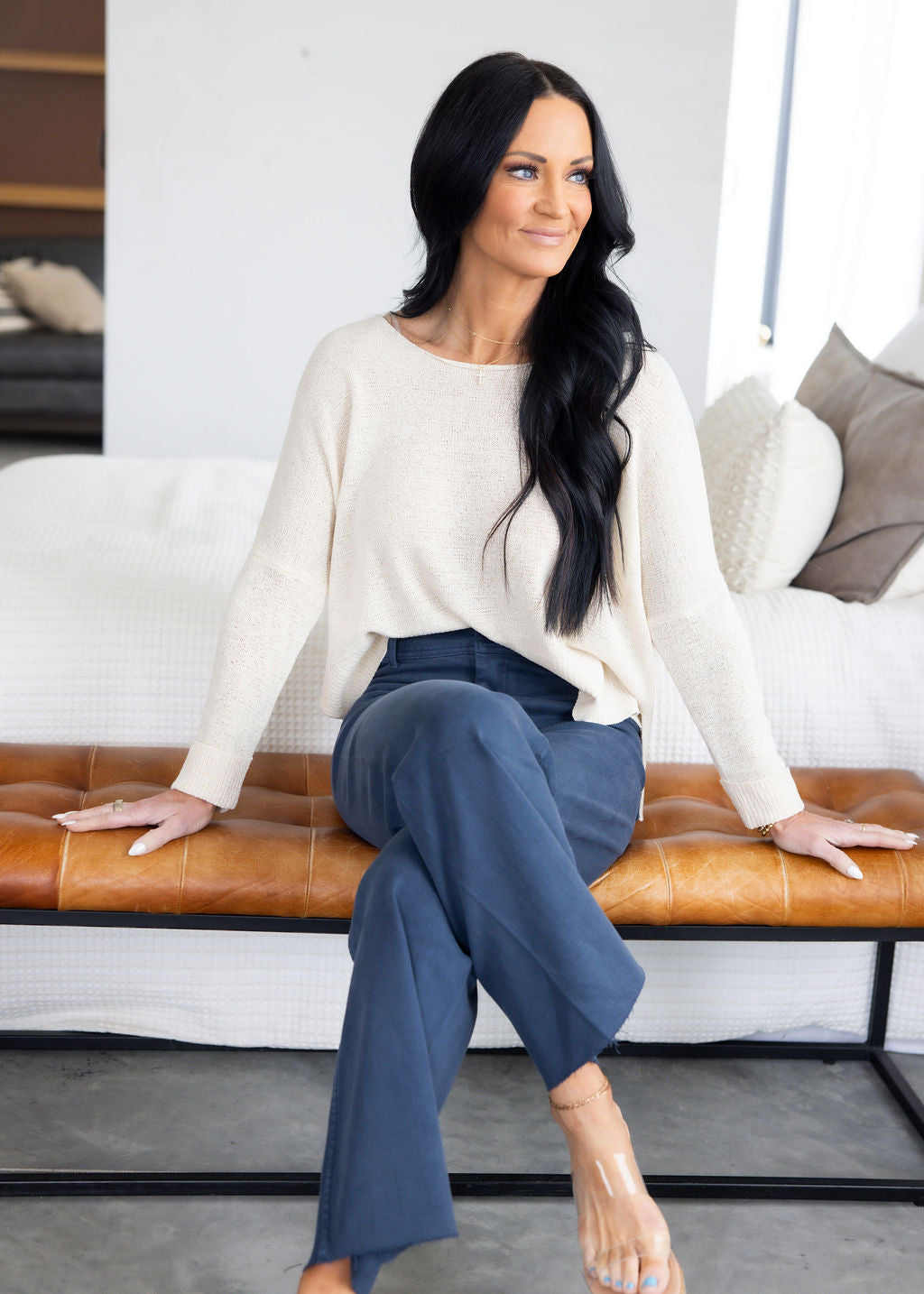 Amelia Wide Leg Jean