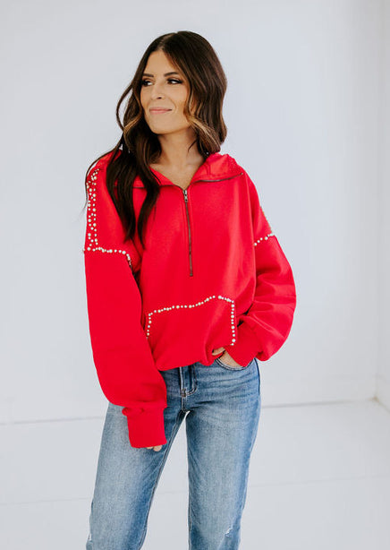 Kandi Half Zip Hoodie product view