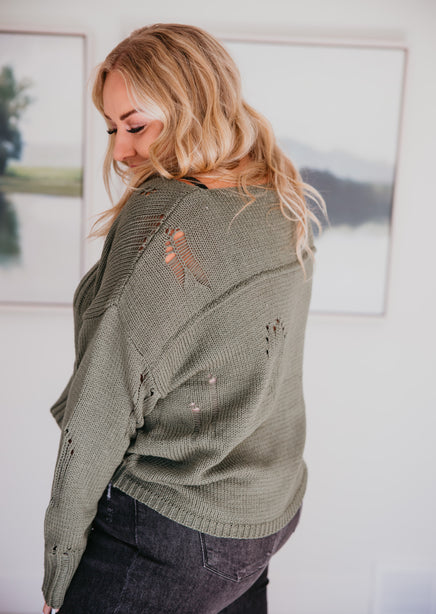 Rhena Distressed Sweater