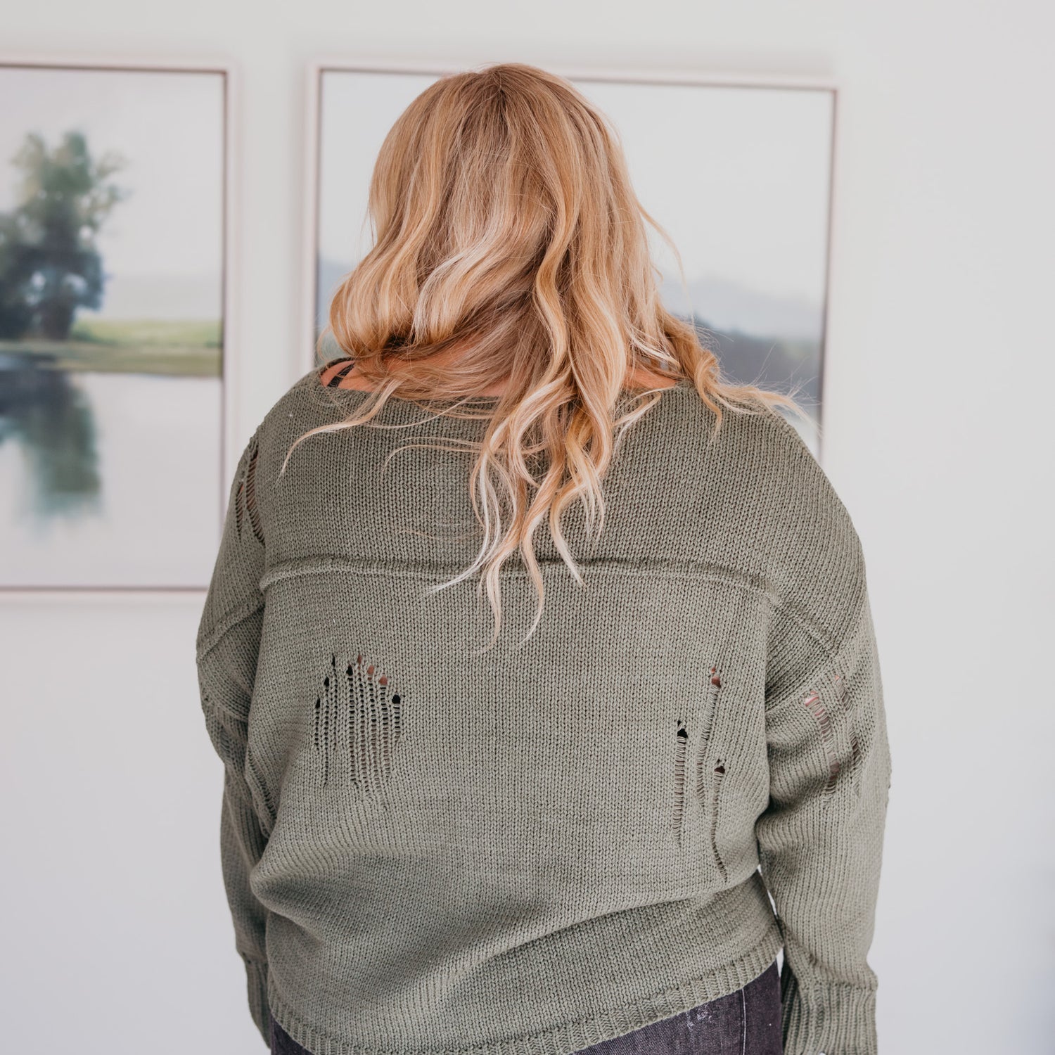 Rhena Distressed Sweater