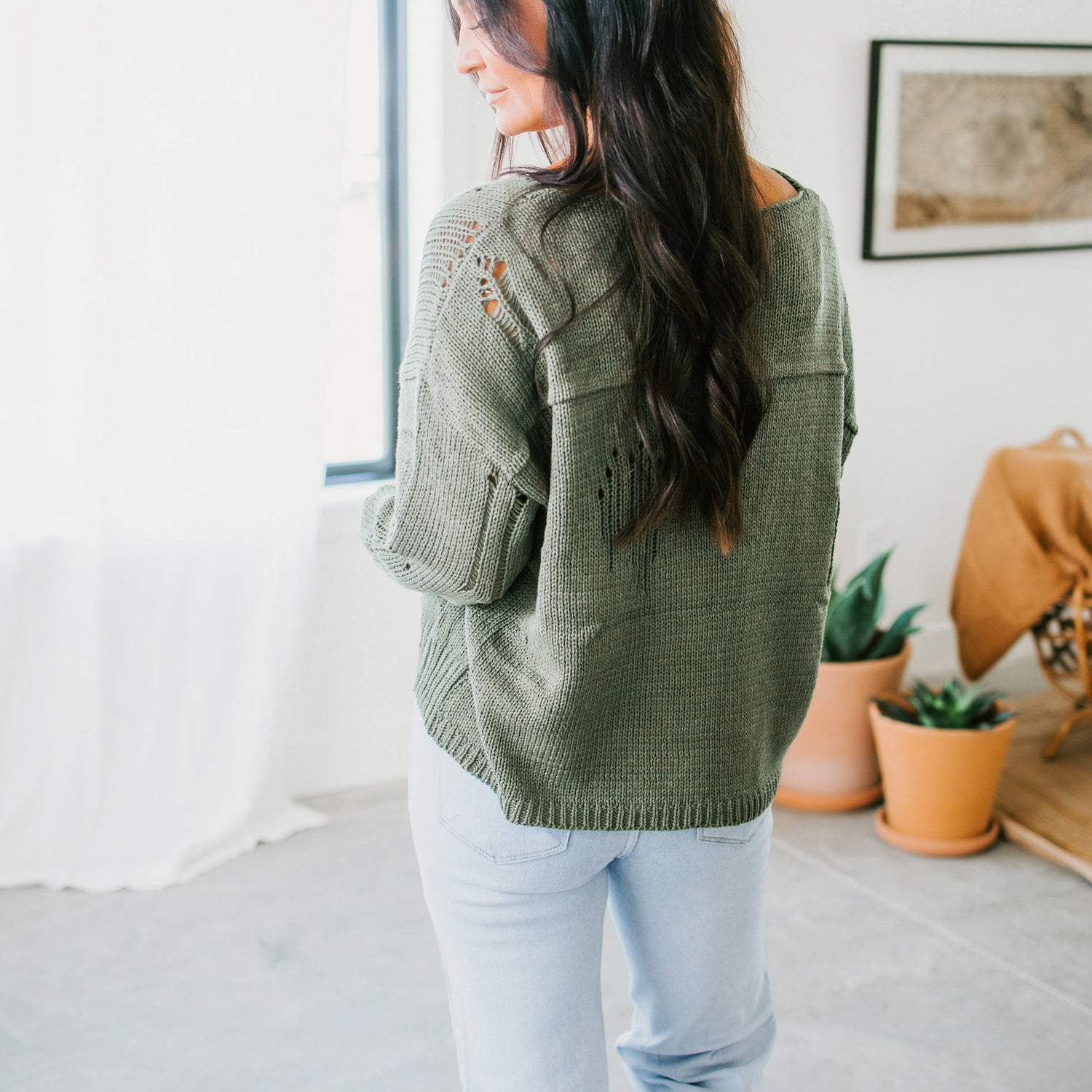 Rhena Distressed Sweater