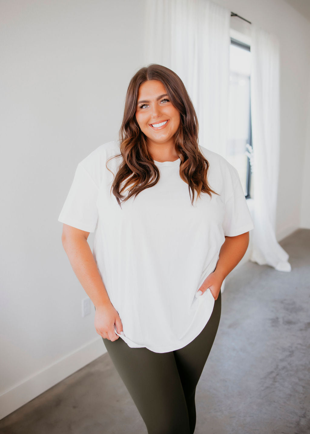 Veblen Oversized Tee by Lily & Lottie