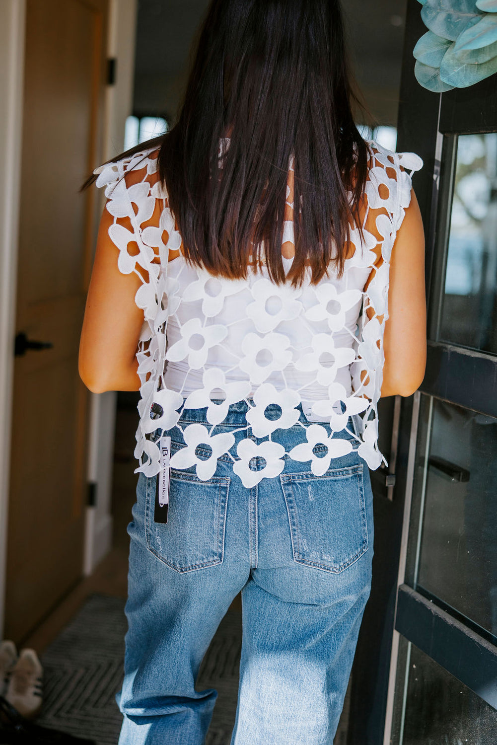 Jeanie Floral Lace Top
