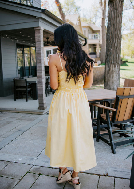 Nicki Bow Midi Dress | Lauriebelles Nicki Bow Midi Dress | Lauriebelles