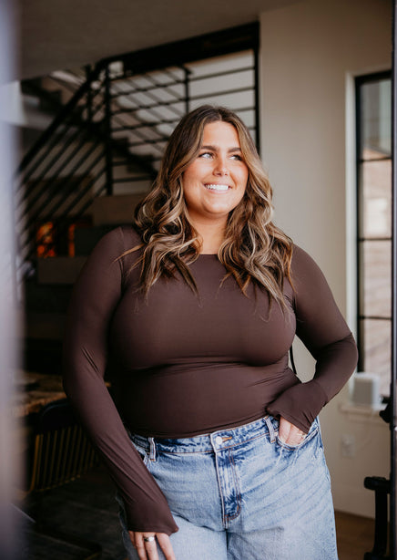 Kara Seamless Crew by Lily & Lottie product view