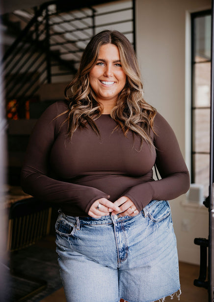 Kara Seamless Crew by Lily & Lottie product view