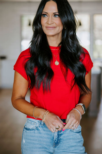 Ashlee Relaxed Crop Tee