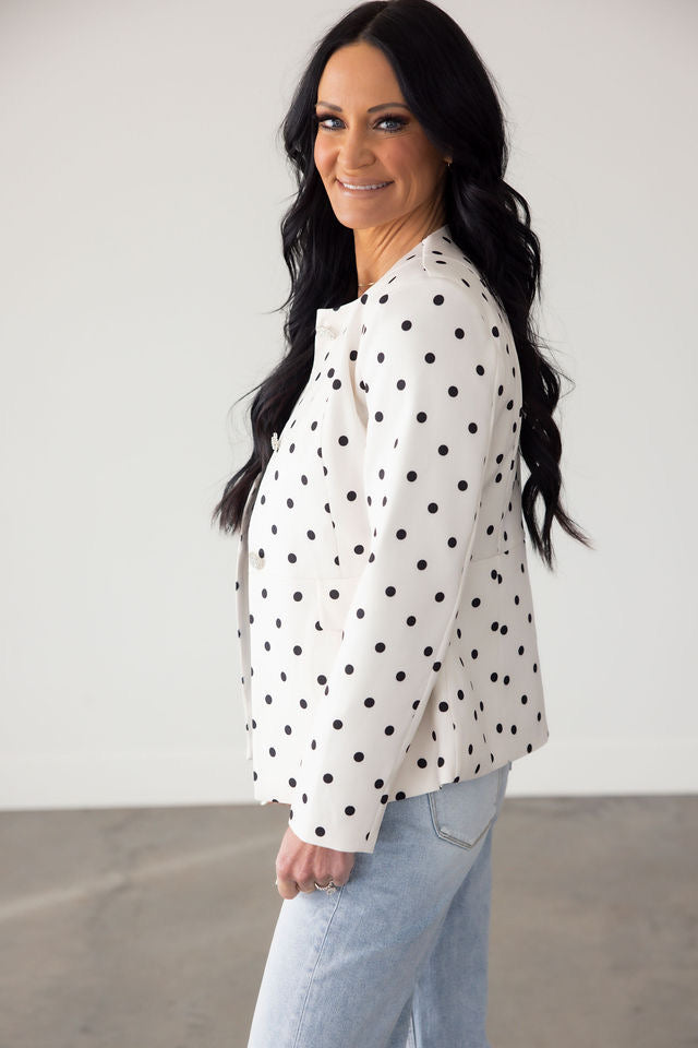 Lucinda Polka Dot Jacket