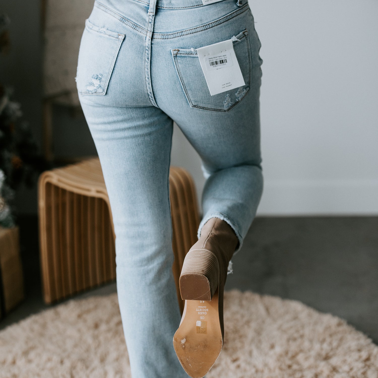 Avery Kick Flare Jean