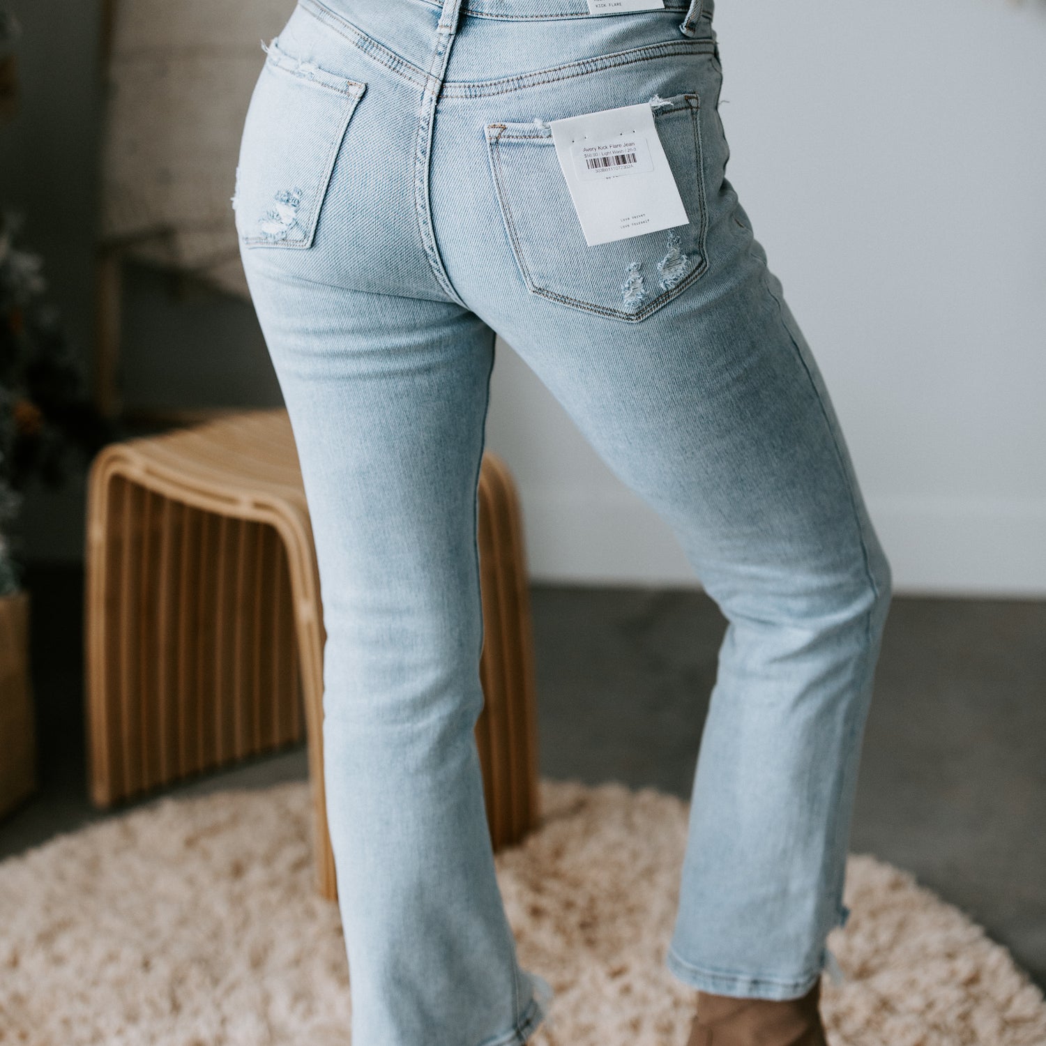 Avery Kick Flare Jean