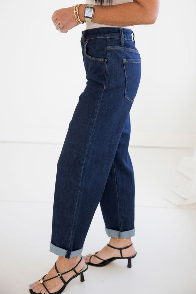 Korey Risen Slouchy Boyfriend Jean