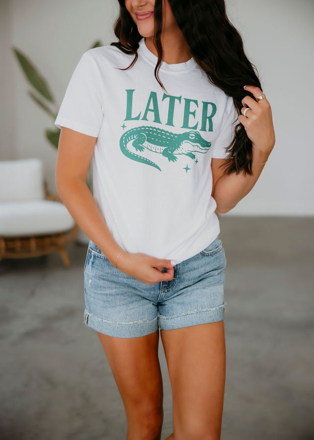 Later Alligator Graphic Tee