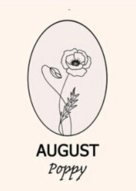 Birth Month Flower Necklace