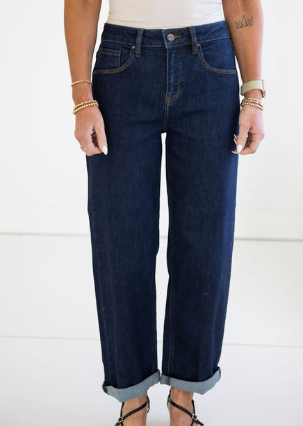 Korey Risen Slouchy Boyfriend Jean product view