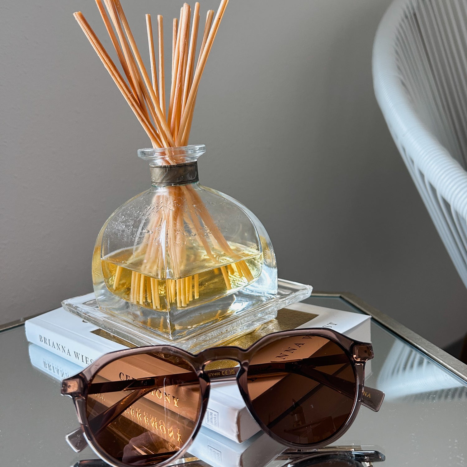 Round Frame Fashion Sunglasses