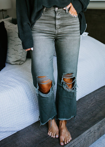 Jozie Vervet Flare Jean