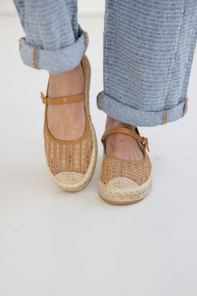 Inaya Mary Jane Flats