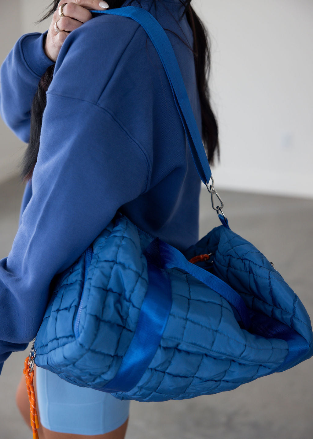 image of Bobbie Quilted Duffel Bag