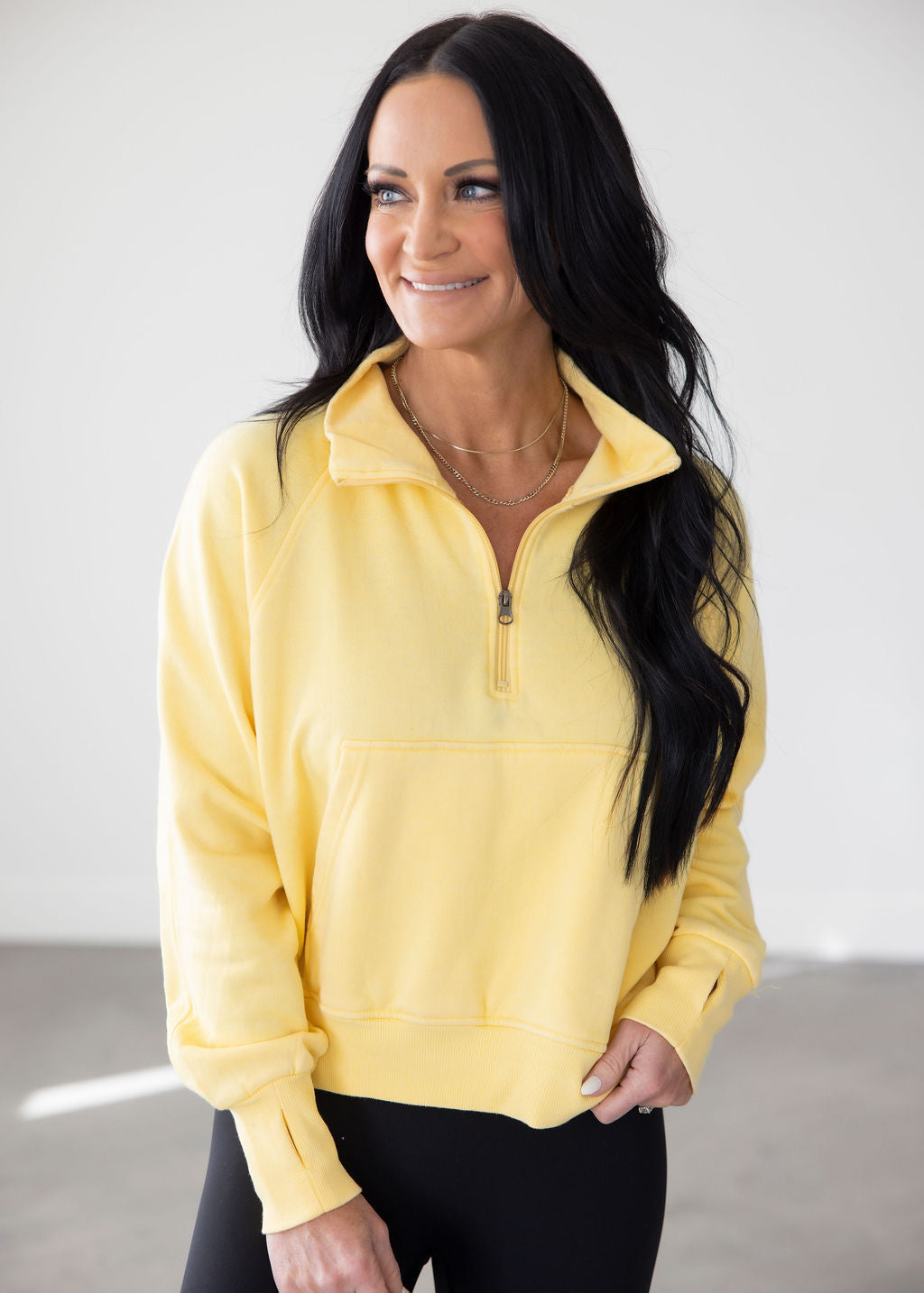 image of Sunni Quarter Zip Pullover