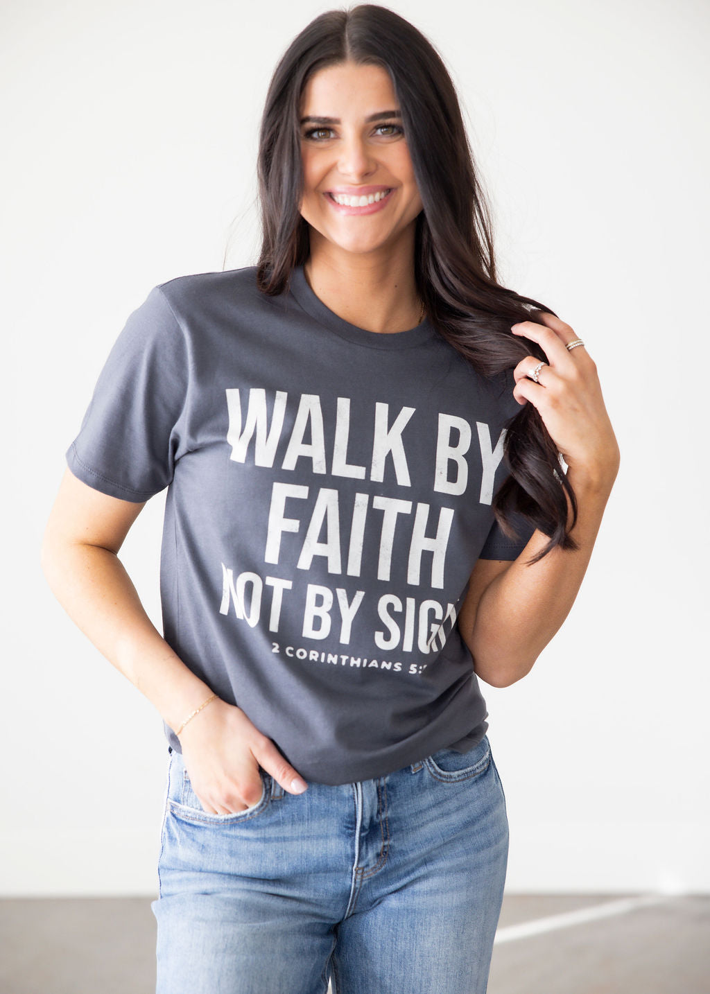 Walk by Faith Graphic Tee