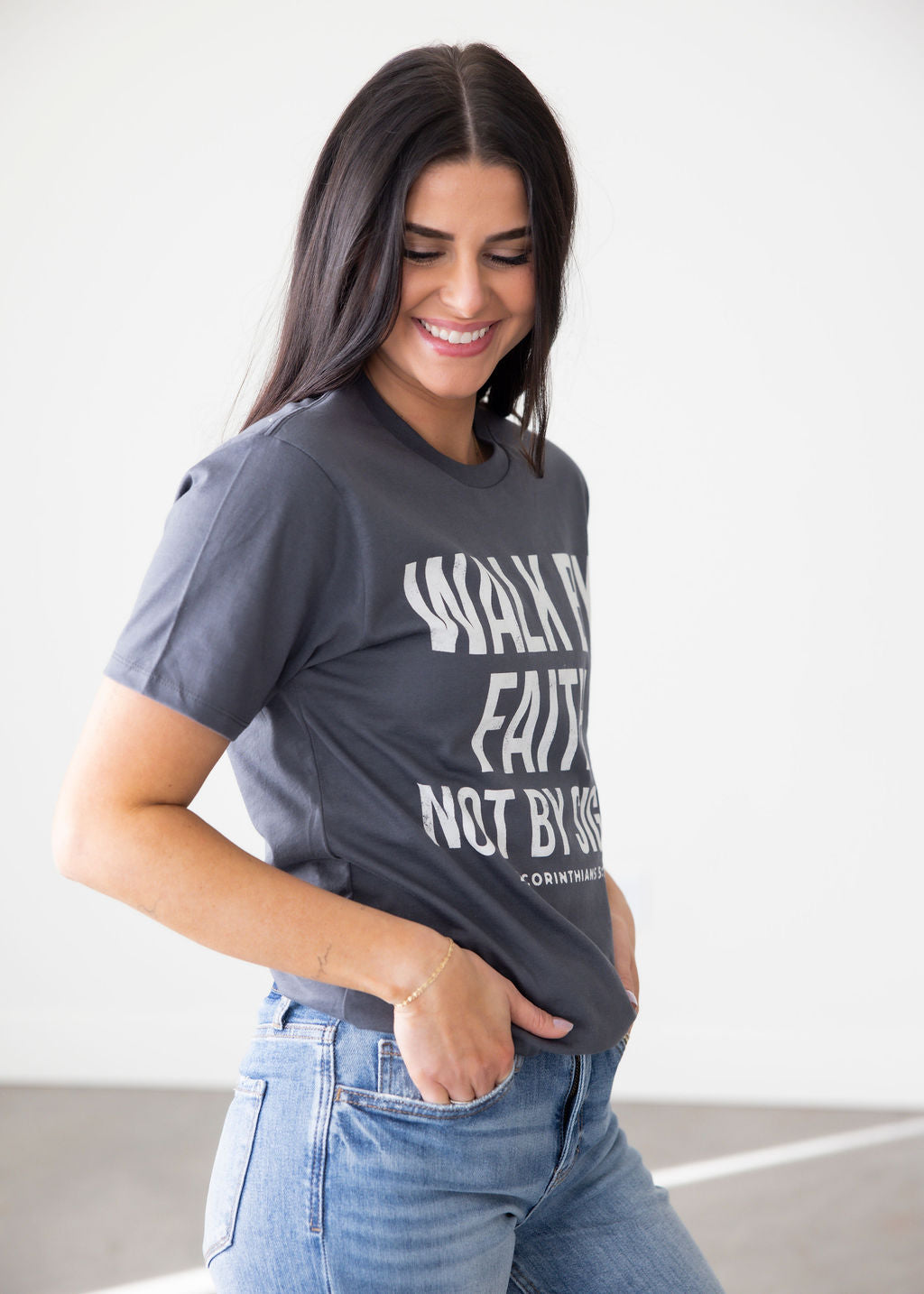 Walk by Faith Graphic Tee