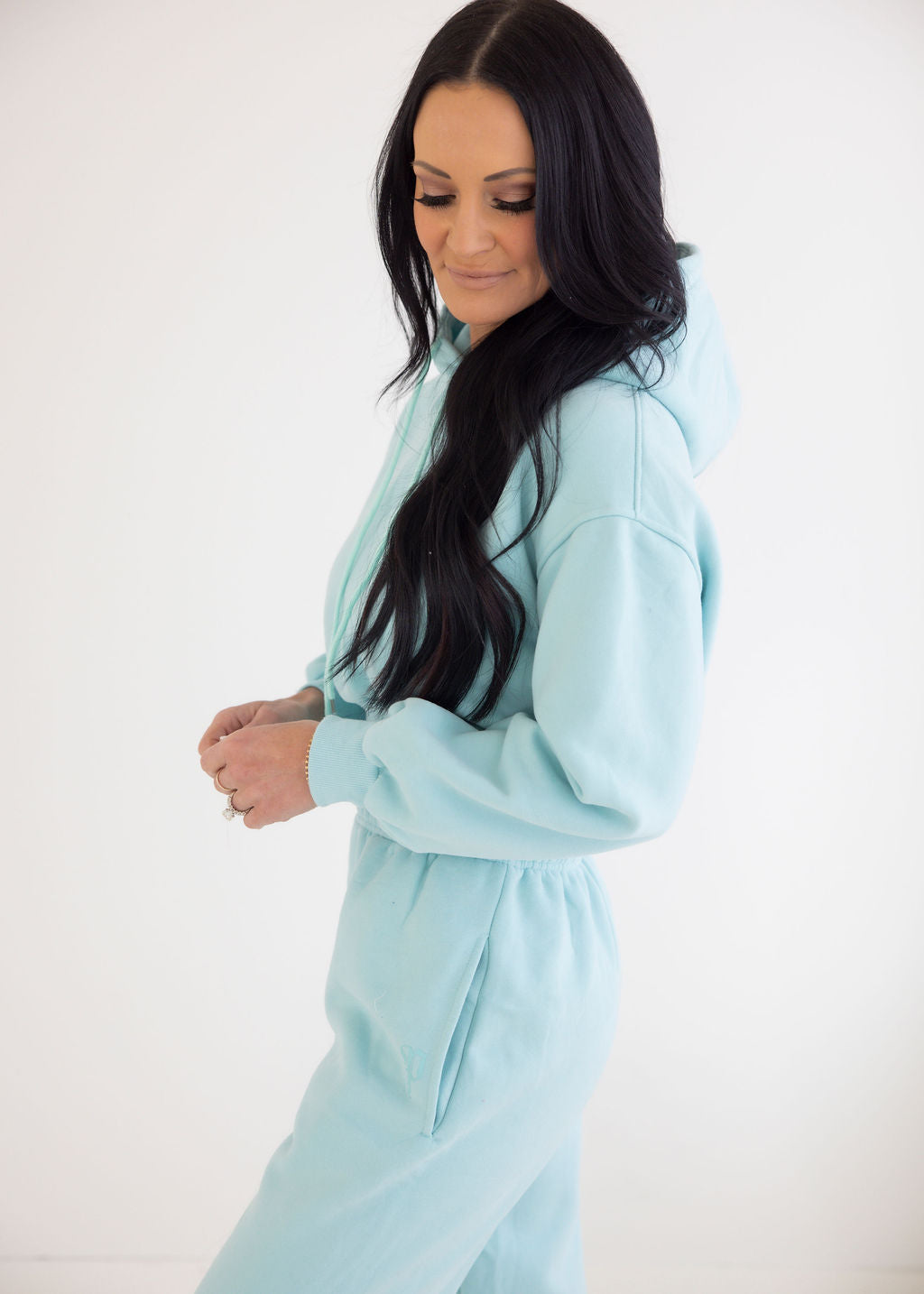 Easy Going Cropped Hoodie