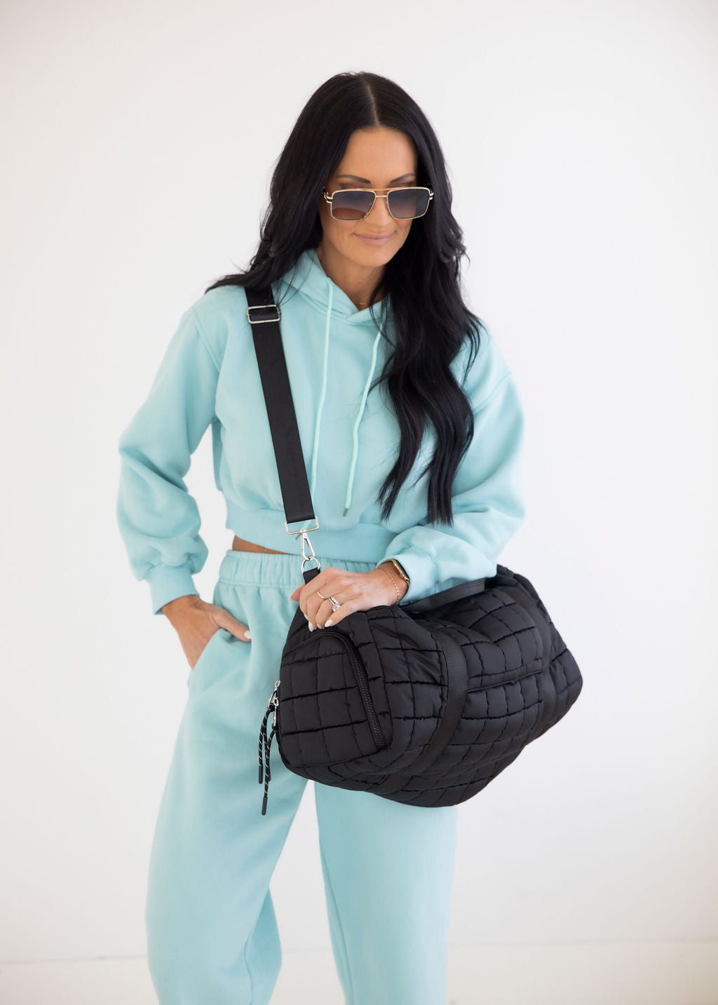 Bobbie Quilted Duffel Bag
