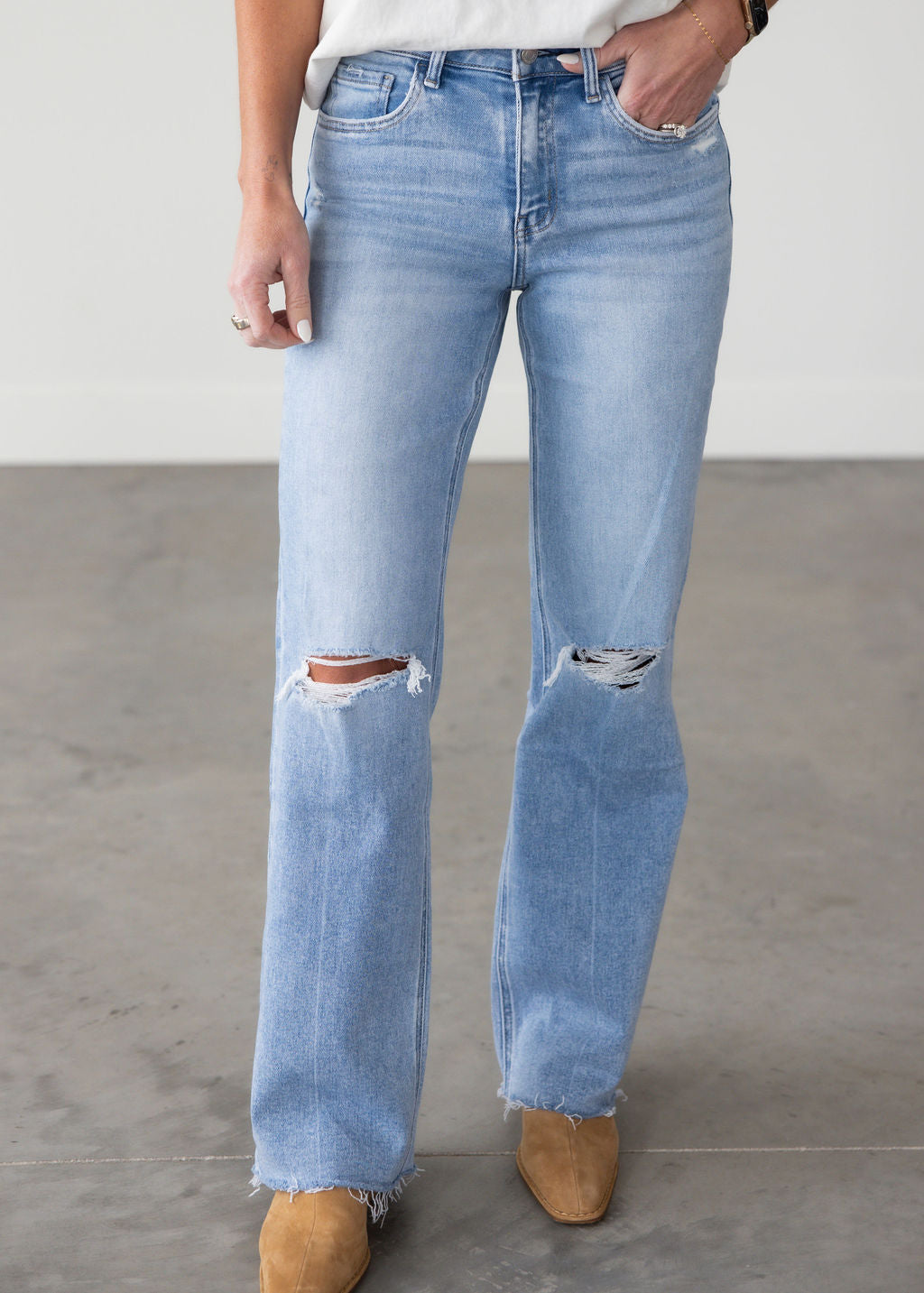 image of Leah Lovervet Straight Jean