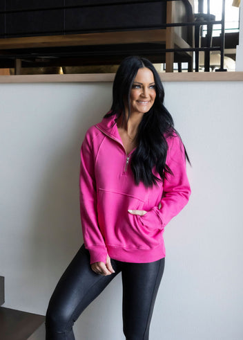 Bennett Half Zip by Lily & Lottie