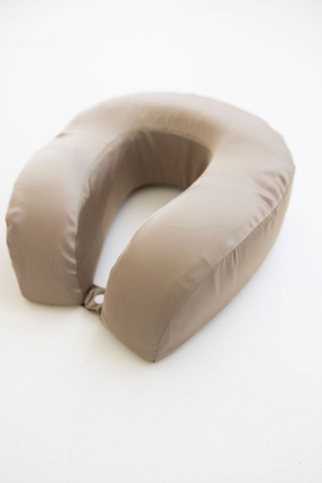 image of Satin Memory Foam Travel Neck Pillow