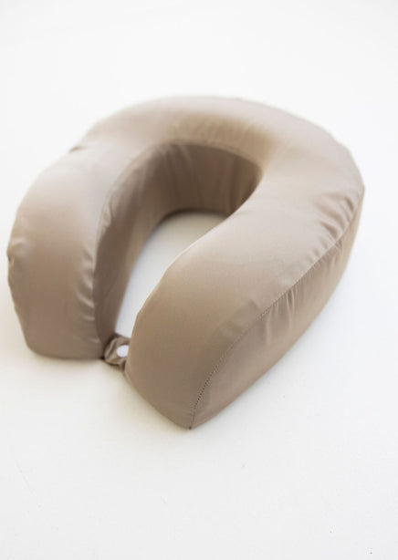 Satin Memory Foam Travel Neck Pillow product view