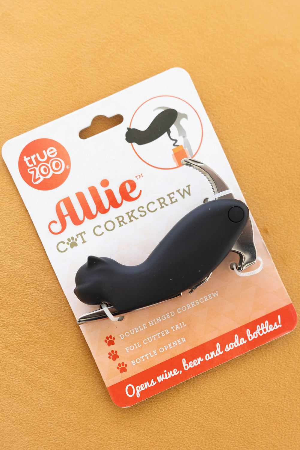 Animal Soft Touch Waiters Corkscrew