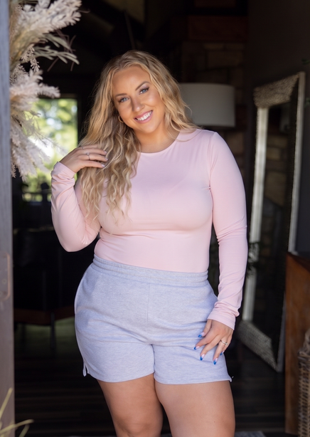 Kara Seamless Crew by Lily & Lottie product view