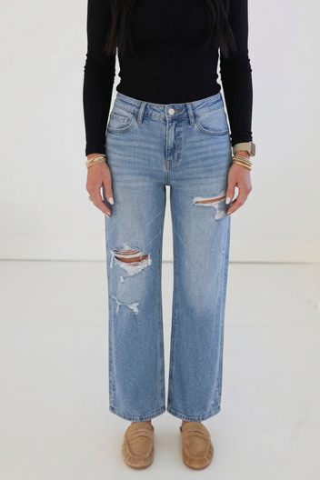 Kenny Vervet Wide Leg Jeans