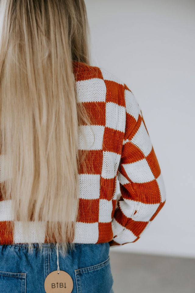 Roman Checkered Sweater