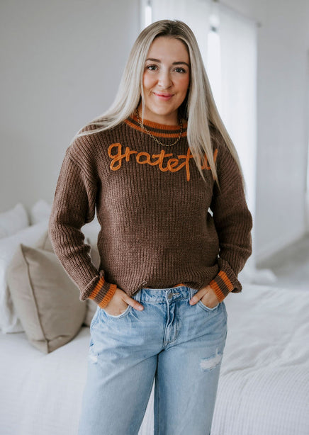 Grateful Stitched Sweater product view