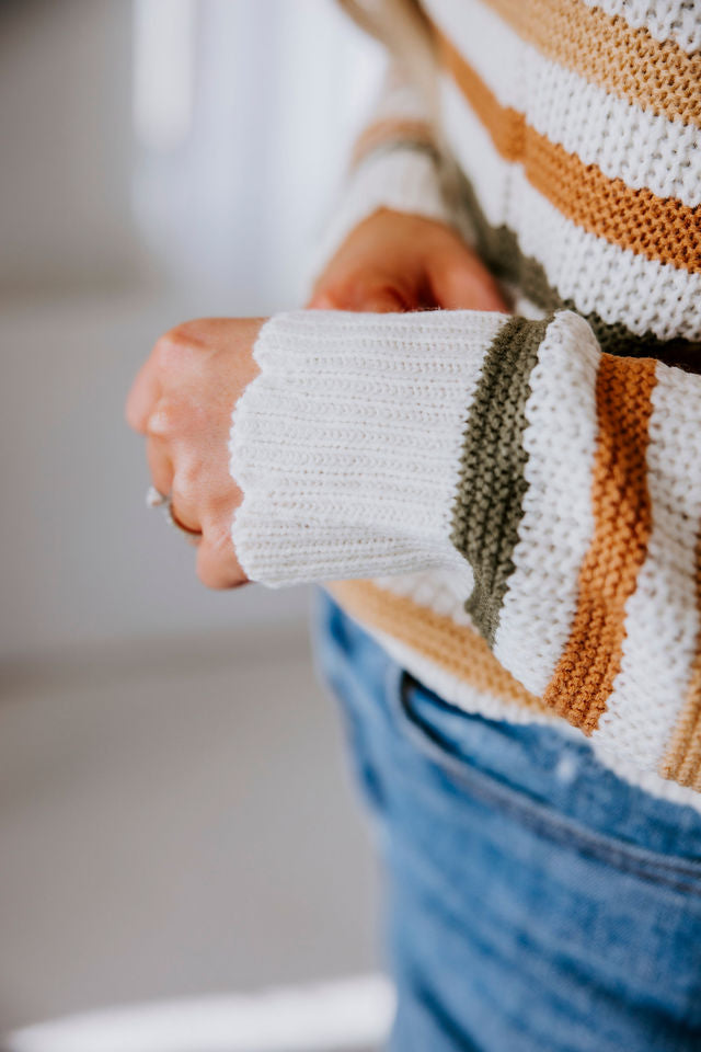 Paxtin Striped Sweater