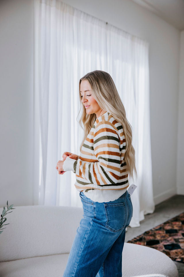 Paxtin Striped Sweater