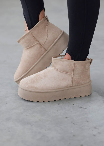 Elsa Chunky Fur Ankle Boots product view