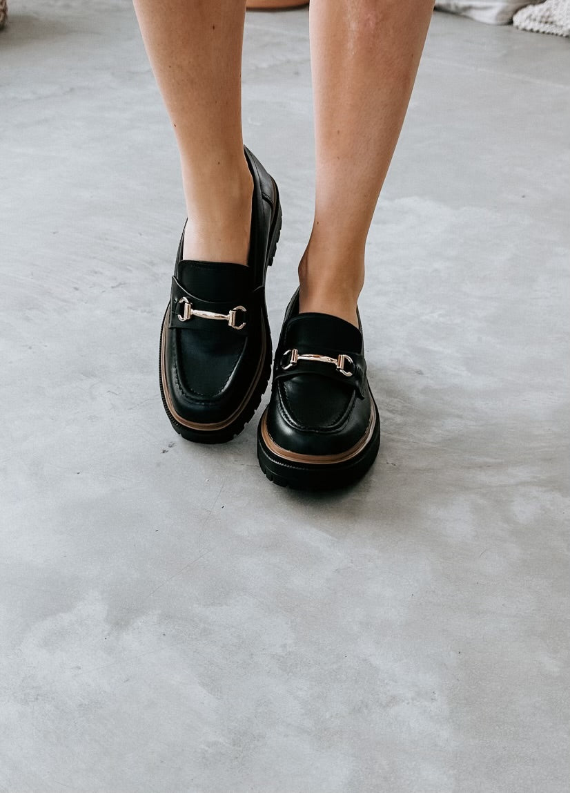 Theos Lug Platform Loafer