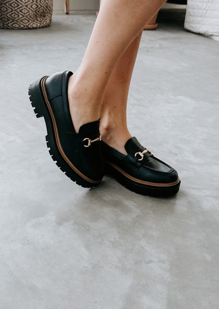 Theos Lug Platform Loafer