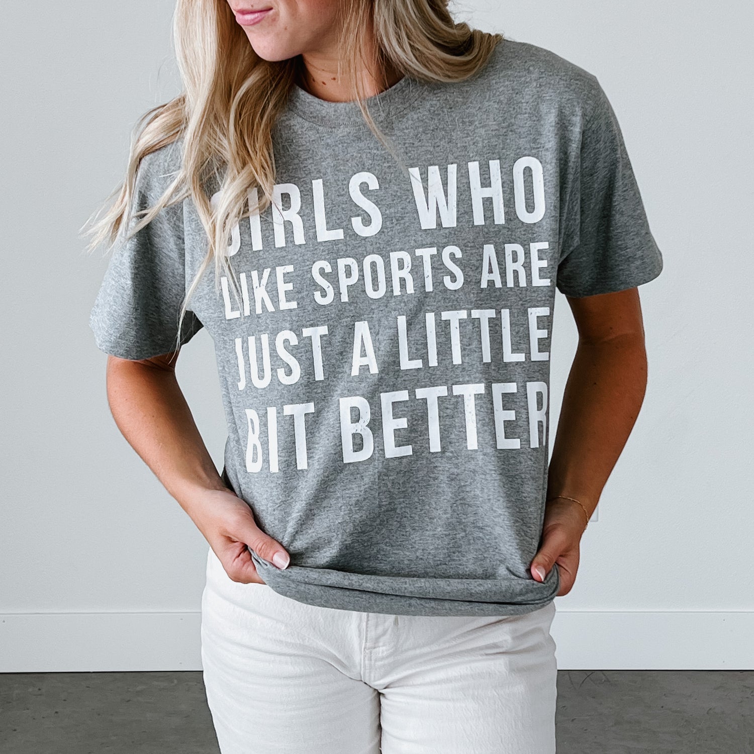 Girls Who Like Sports Tee