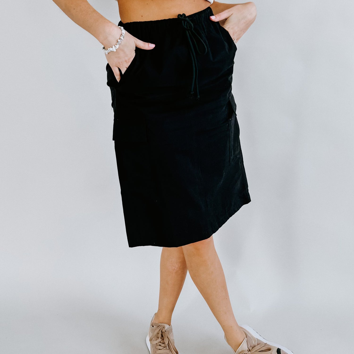 Lina Midi Cargo Skirt